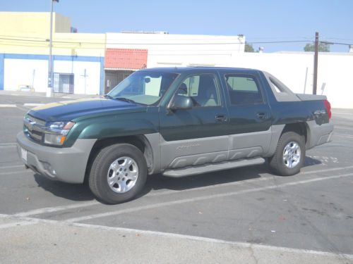 2002 chevrolet avalanche 1500 z71 crew cab pickup 4-door 5.3l