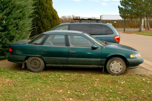 1995 mercury sable gs sedan 4-door 3.0l   damaged in flood