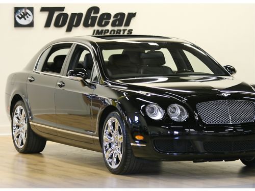 2006 bentley flying spur black on black fully optioned 20&#034; wheels rear climate !