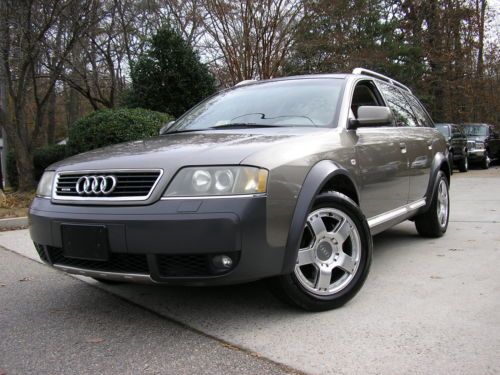 **very clean and rare 2001 audi allroad quattro just in time for winter**