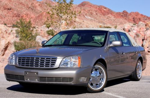 Mint condition 2004 cadillac deville ultra low miles carriage roof vogue  tires