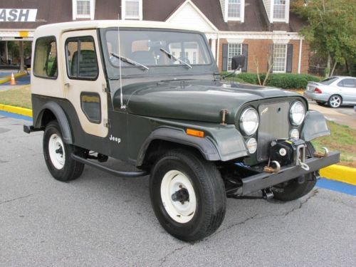 1982 jeep cj5, 28k orig miles, 1-owner, hard and soft top/ doors incl, wow!