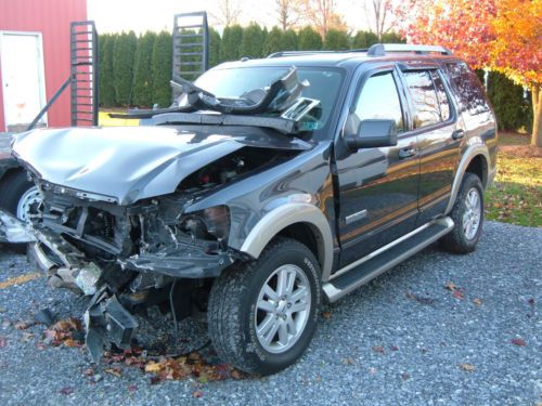 2007 ford explorer eddie bauer 74,400 miles wrecked  good pa title