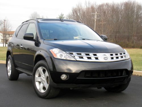2005 nissan murano sl awd 2 owners --- clean carfax - runs 100% - loaded!!
