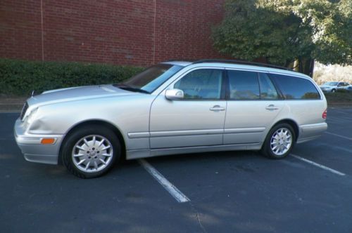 Mercedes-benz e320 wagon southern owned 3rd row seat leather sunroof no reserve