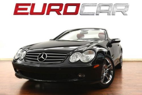 Mercedes sl500, rare black with red, immaculate, amg wheels, all options