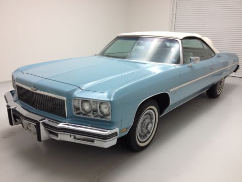 1975 chevy caprice classic only 23,946 miles, great condition, call today