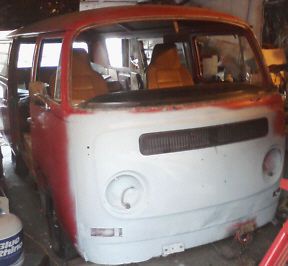 1970 vw volkswagon bus project  -    solid body - new brake lines - disassembled