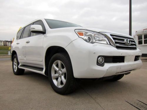 2011 lexus gx460 premium 4x4, wrecked and rebuildable, navigation, dvd, more!