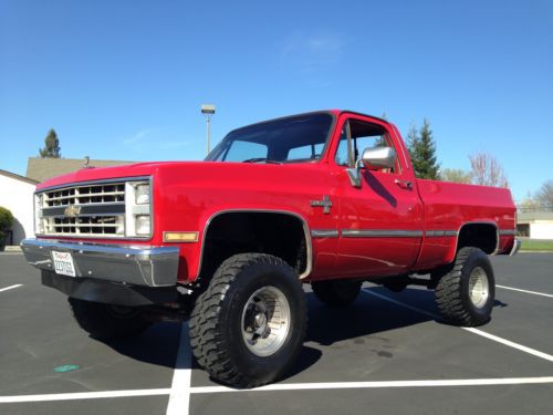 1987 CHEVY SHORT BED 4X4 RUST FREE NEW MOTOR AND TRANS, image 4