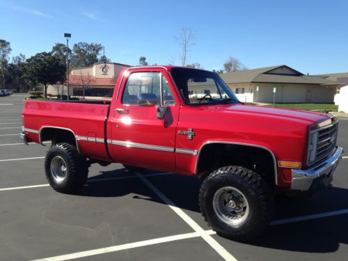 1987 CHEVY SHORT BED 4X4 RUST FREE NEW MOTOR AND TRANS, image 8