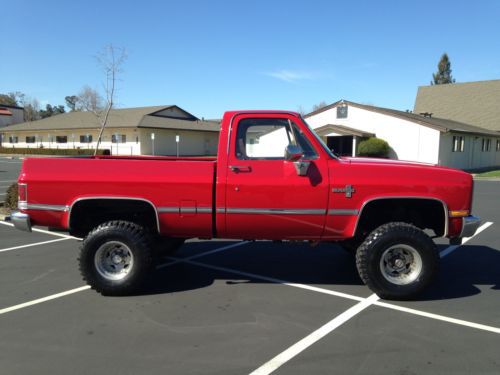 1987 CHEVY SHORT BED 4X4 RUST FREE NEW MOTOR AND TRANS, image 9