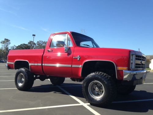 1987 CHEVY SHORT BED 4X4 RUST FREE NEW MOTOR AND TRANS, image 12
