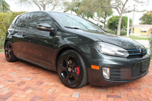 2010 volkswagen gti-1-owner-fla-kept-sunroof-apr stage 2 upgrades-b&amp;b ss exhaust