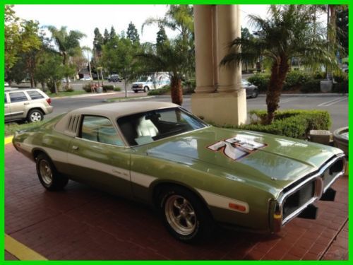 1973 dodge charger classic collector 400 cubic frame of restoration