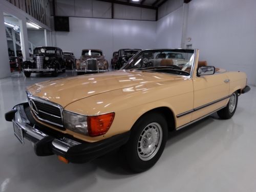 1984 mercedes-benz 380 sl convertible, all factory books and documents!