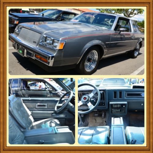 1987 buick regal turbo limited &#034;rare&#034; 1out 1,035
