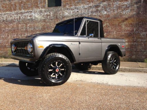 1971 ford bronco halfcab 306,auto,unrestored,daily driver,very nice,must see!!!!