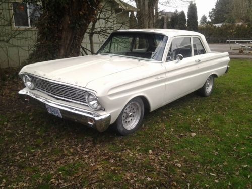 &#039;64 falcon, fresh engine, new paint, new interior, 2dr, auto sound stereo