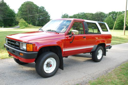 1985 toyota 4runner  all original, low mileage, really clean