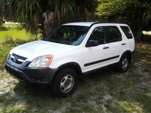 2003 honda cr-v lx sport utility suv four door 2.4l *one owner *low mileage
