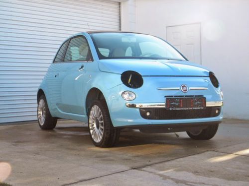 2010 fiat 500 european ,chasis only, like new