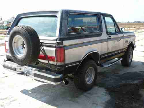 Purchase used 1989 Ford Bronco XLT Sport Utility 2-Door 5 ... Purchase used 1989 Ford Bronco XLT Sport Utility 2-Door 5 ...
