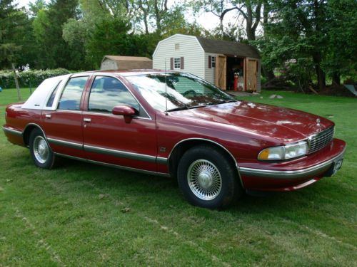 1993 chevrolet caprice classic ltz sedan 4-door 5.7l brougham package