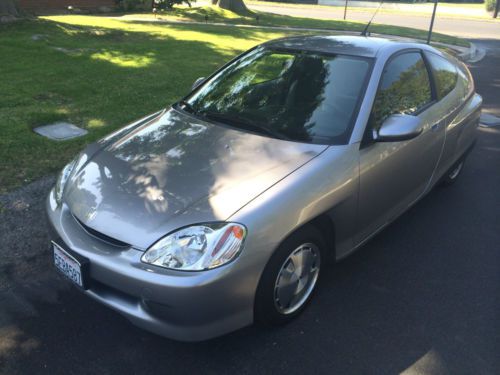 2003 honda insight with custom subwoofer and recently replaced ima battery