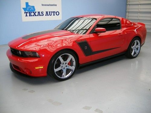 We finance!!!  2010 ford mustang roush 427 r roushcharged 5-speed rspoiler 1 own