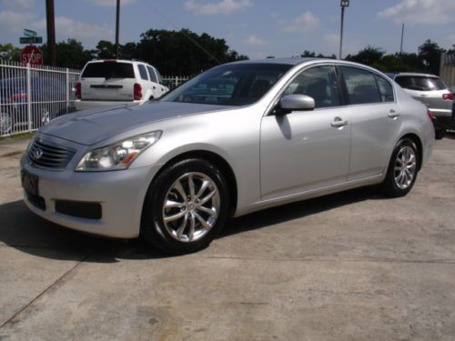 G35 sedan xenons keyless go auto fully loaded low miles leather am/fm/xm clean