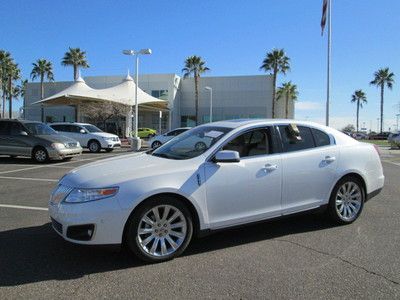 2010 awd white eco boost v6 leather navigation sunroof miles:24k