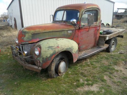 1941 ford pickup good hot rod,street rod, or rat rod project,barn find survivor!
