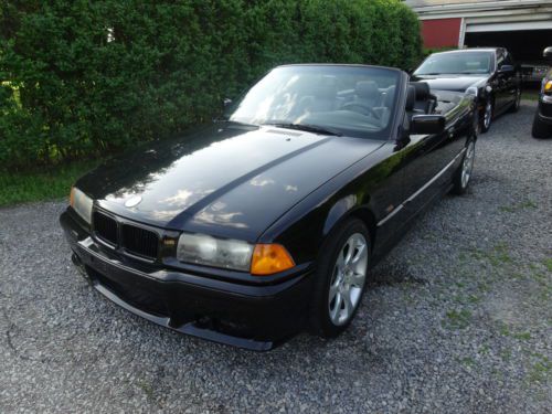 1994 triple black bmw 318 convertible. 5 speed. excellent condition