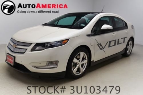 2012 chevy volt 18k miles nav htd seats sunroof aux usb one 1 owner clean carfax