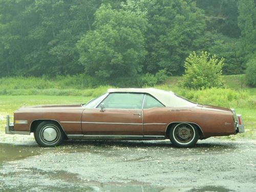 1975 cadillac eldorado convertible great daily driver priced to sell must see