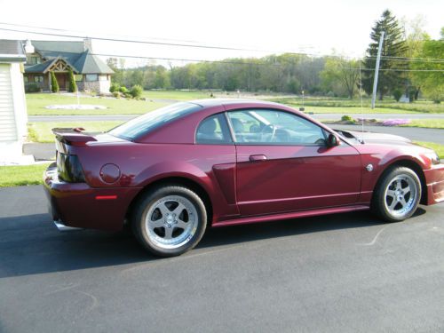 2004 FORD MUSTANG GT ANNIVERSARY EDITION RED STICK, image 5
