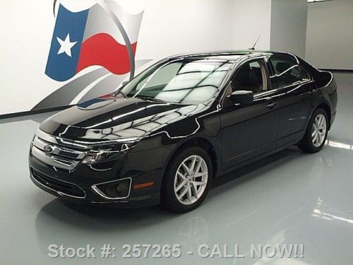 2011 ford fusion sel 3.0l htd leather alloy wheels 53k texas direct auto