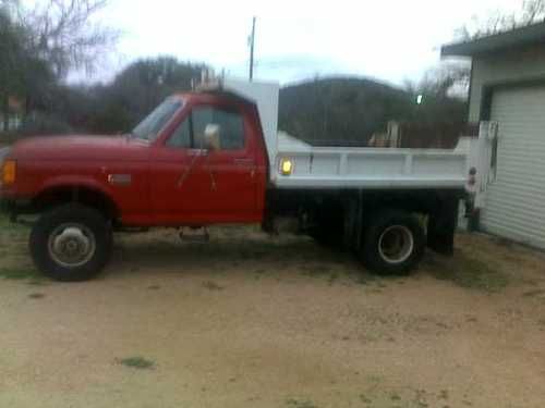 F350 dump truck