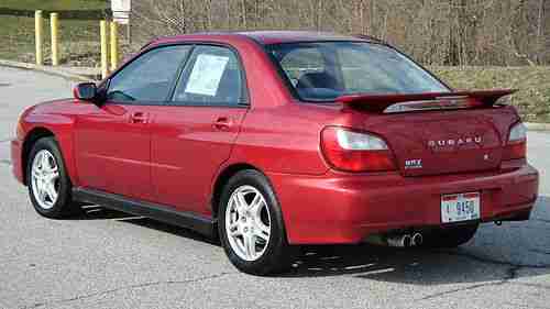 Buy used RARE Sedona Red Pearl 2002 Subaru Impreza WRX ... Buy used RARE Sedona Red Pearl 2002 Subaru Impreza WRX ...
