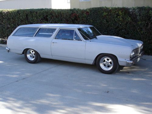 1964 chevelle series 300 2 door wagon v8 4 speed malibu ss nova camaro rare1965