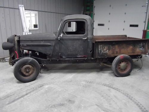 1937 plymouth truck rat rod project barn find rare
