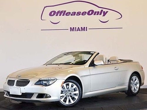 Leather convertible paddle shifters cruise control warranty off lease only