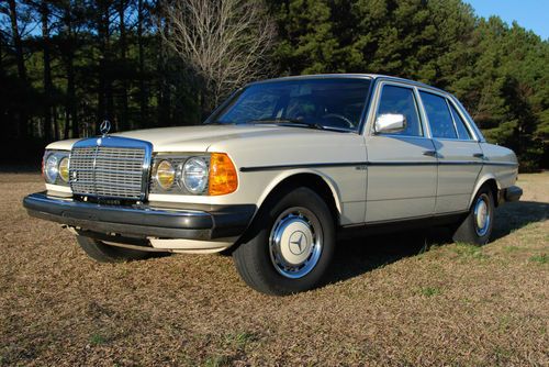 1979 mercedes benz 300d diesel sedan, excellent restored condition