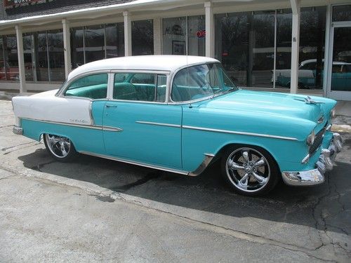 1955 chevrolet bel air big block 454 with ac recent restoration