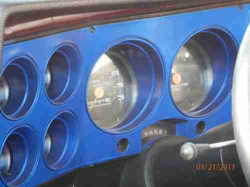 1982 Blue Chevy Silverado, Good Condition, Custom Features, image 11