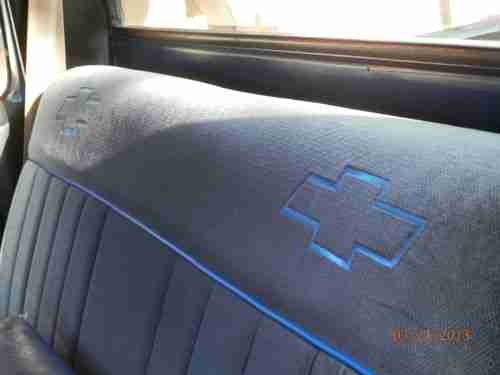 1982 Blue Chevy Silverado, Good Condition, Custom Features, image 13