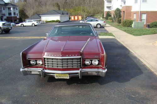 1973 lincoln continental 2dr convertible