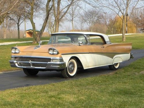 1958 ford fairlane 500 skyline retractable convertible