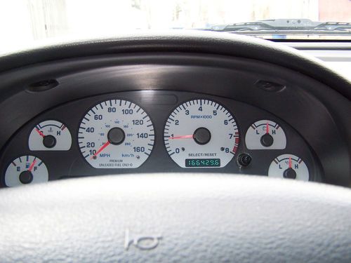 1999 mustang cobra convertible
